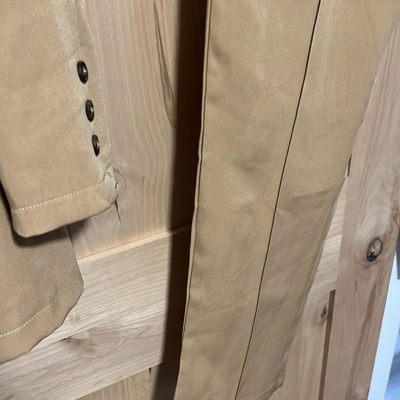 NWOT Neutral two piece set, pants size M, high waisted, blazer S - Picture 6 of 6